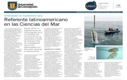 Referente latinoamericano en las Ciencias del Mar
