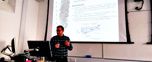 Dr. Giovanni Daneri dictó seminario sobre ecosistemas patagónicos en la Universidad de Oxford