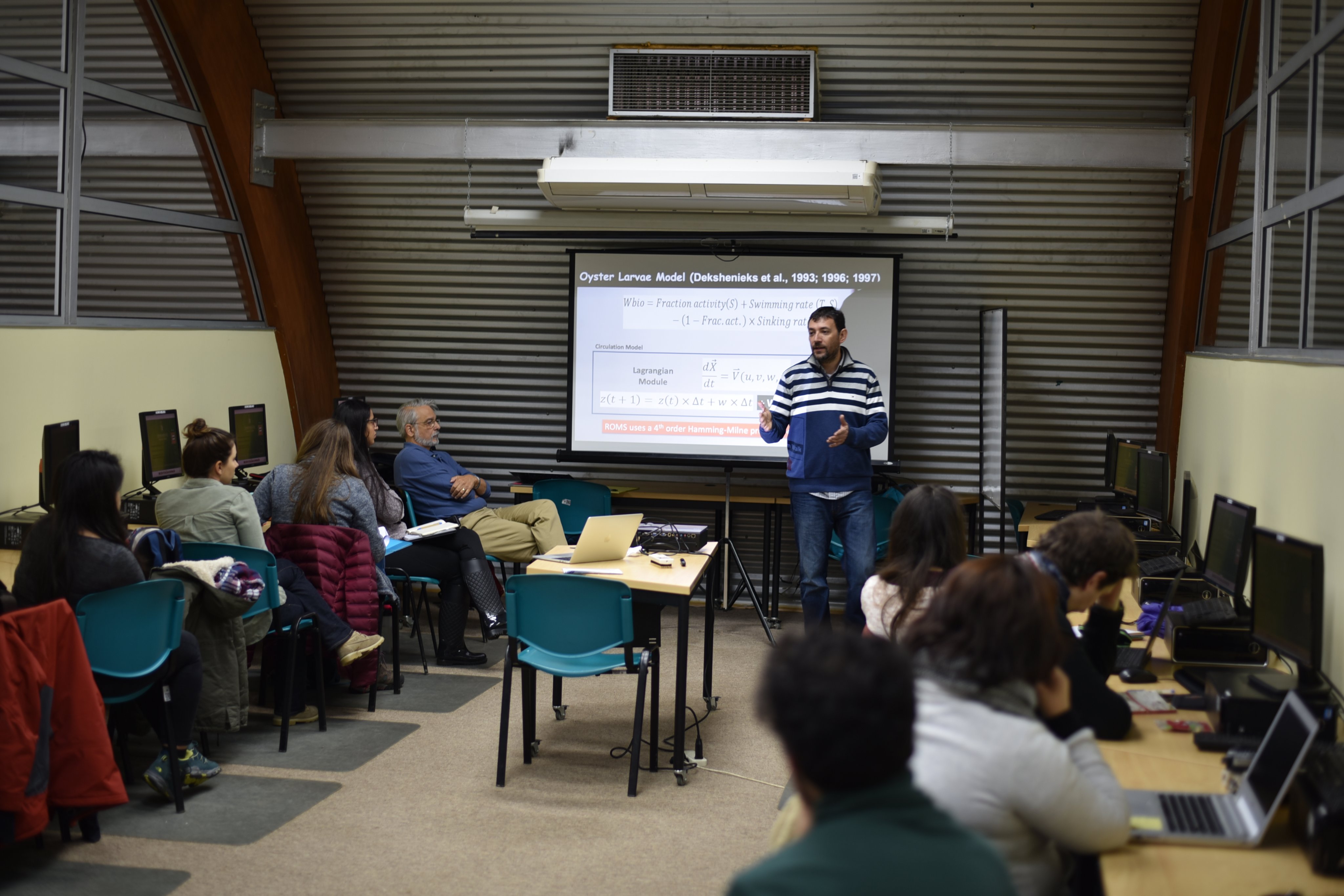 Especialistas en modelación de Chile y el extranjero participaron del Austral Winter Institute 2019 Especialistas en modelación de Chile y el extranjero participaron del Austral Winter Institute 2019
